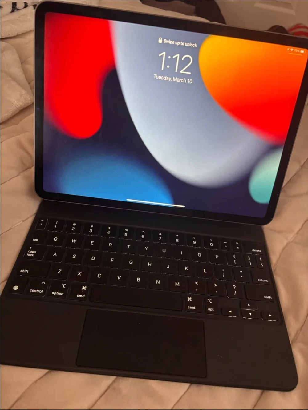 IPad Pro (11inch) (3rd generation) with Magic Keyboard, Apple Pencil, and charge